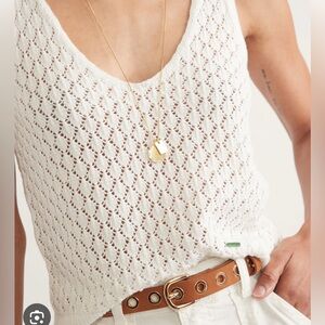 Marine Layer Pointelle Sweater Tank